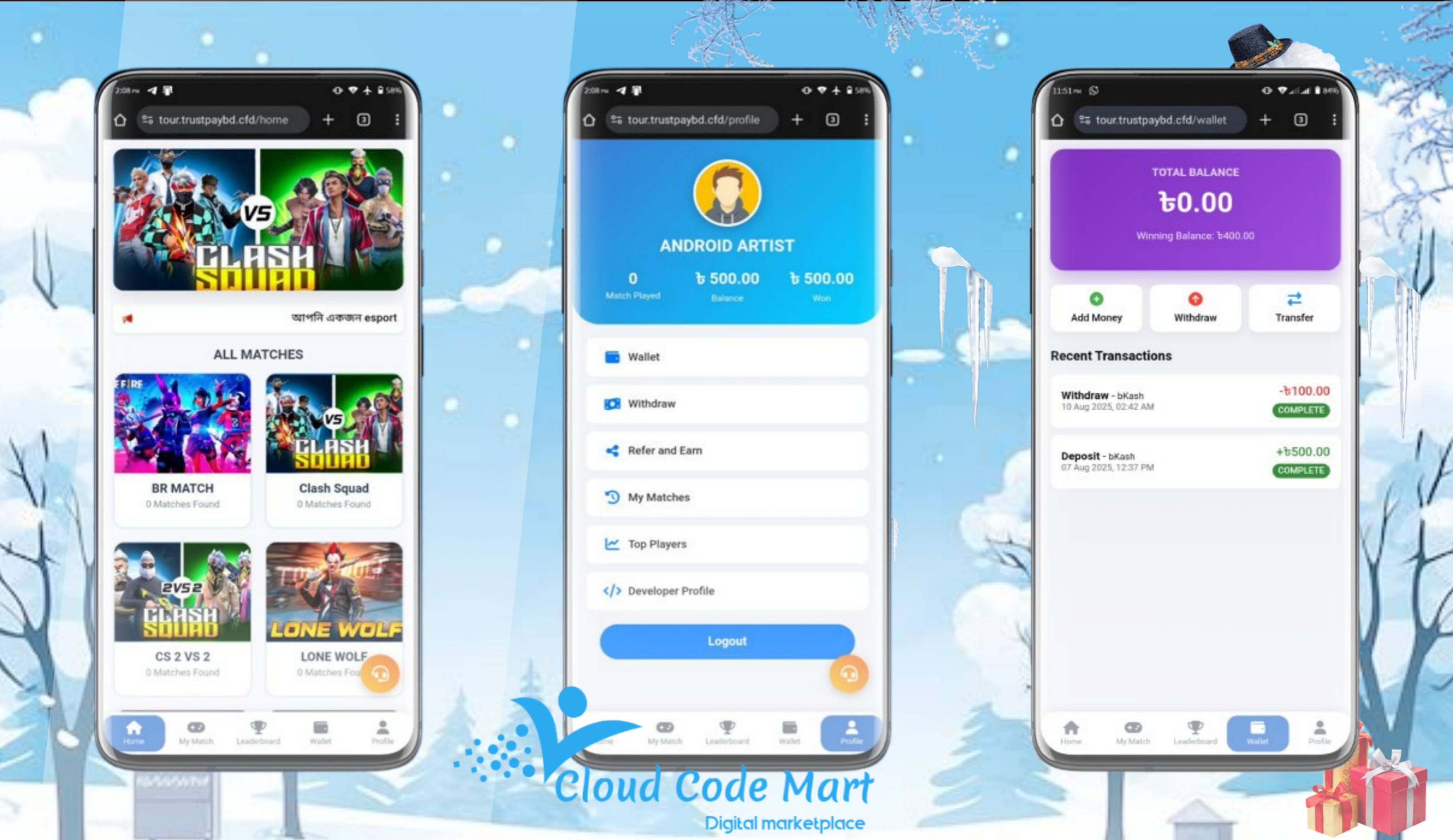Laravel Tournament Web V1