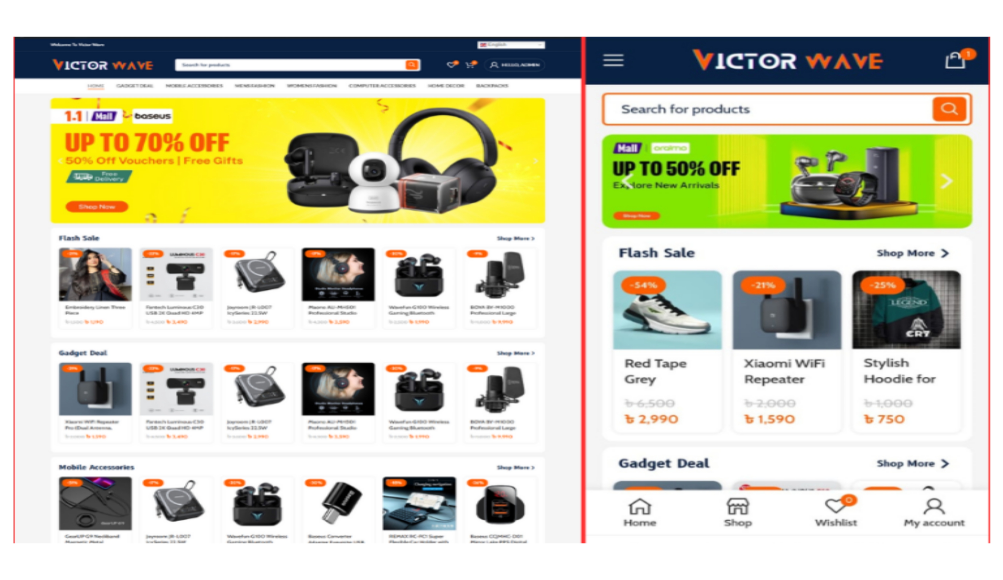 WP Ecommerce Website